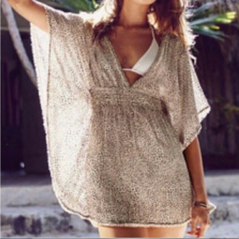 Victoria’s Secret plunge-front Caftan